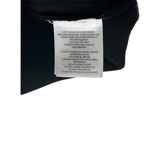 NWT Anne Klein Block Print Mock Neck Large Sweater - Picture 5 of 7